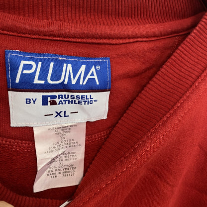 90s　PLUMA　スウェット/トレーナー　ヴィンテージ　赤　レッド　XLサイズ