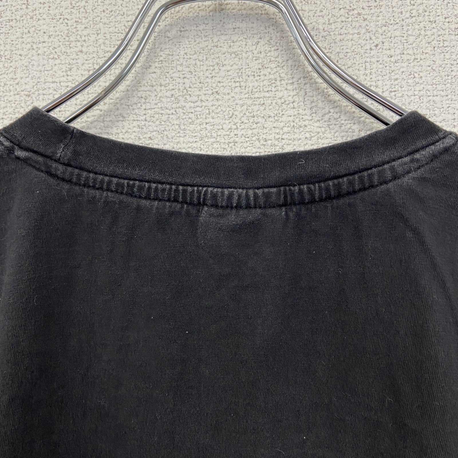 古着 used　Fashion Castle　半袖プリントTシャツ　スカル　ギャング　黒　ブラック　カジュアルデザイン　XLサイズ