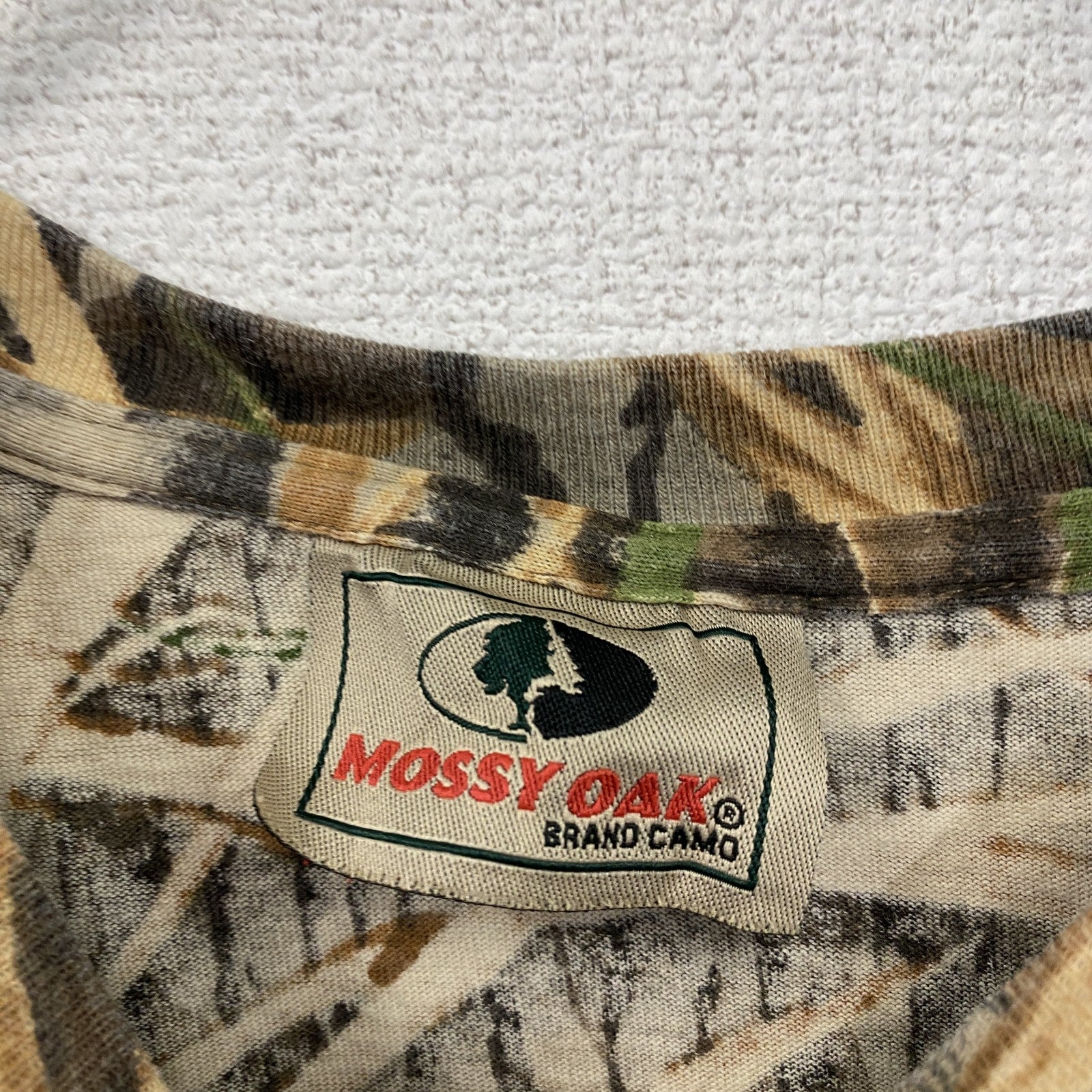 Mossy Oak　モッシーオーク　長袖Tシャツ/ロンT　リアルツリー　カモフラ　マルチカラー　2XLサイズ
