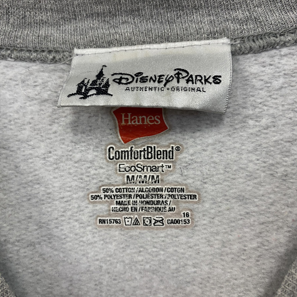 Hanes　Disney　ディズニー　ミッキーマウス　スウェット/トレーナー　Walt Disney World　灰色　グレー　Mサイズ　