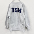 90s　Champion　チャンピオン　リバースウィーブ　スウェット/トレーナー　刺繍ロゴ　霜降りグレー　XLサイズ
