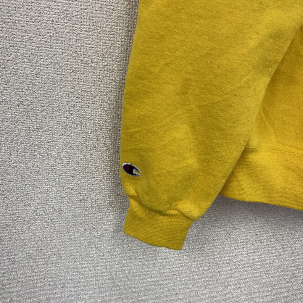 Champion　チャンピオン　スウェットパーカー/フーディー　黄色　イエロー　Mサイズ