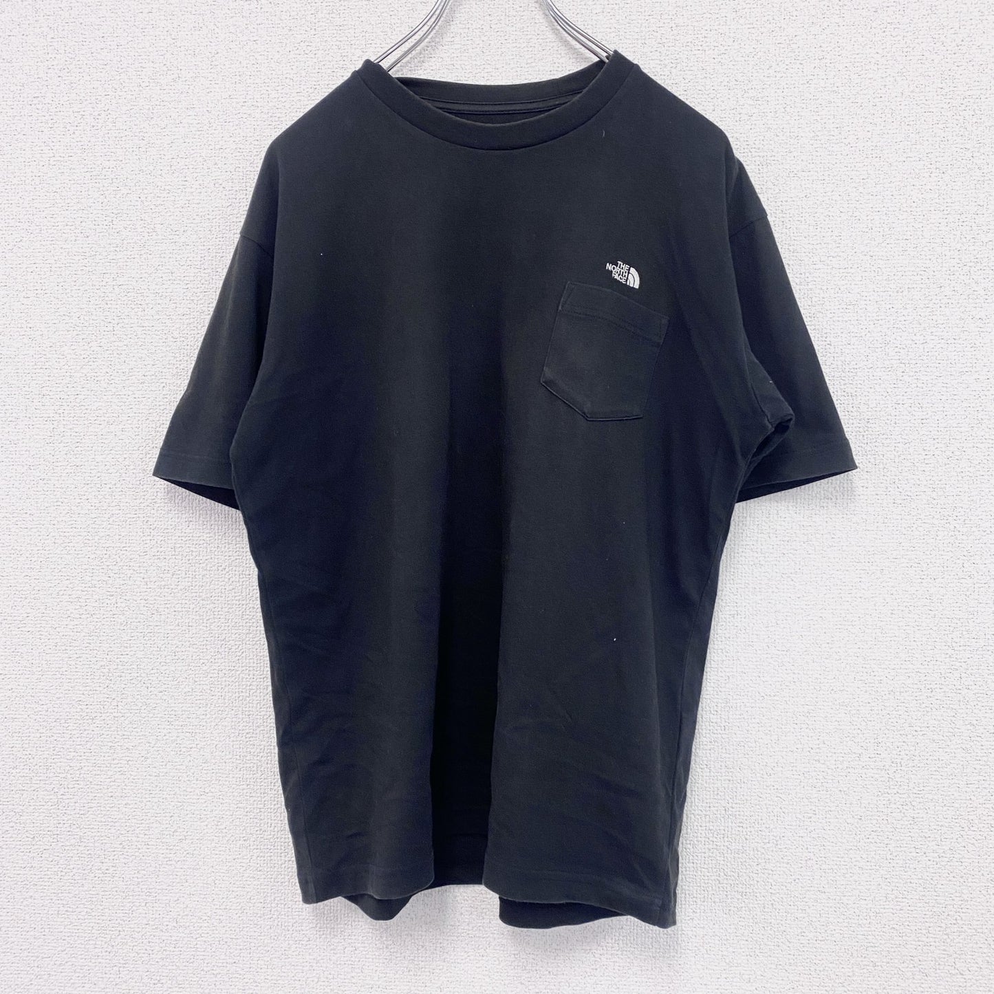 THE NORTH FACE　ザ・ノースフェイス　半袖Tシャツ　ロゴT　黒　ブラック　Mサイズ