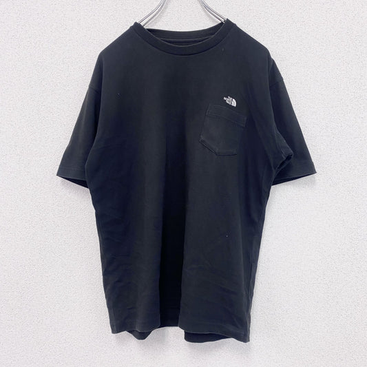 THE NORTH FACE　ザ・ノースフェイス　半袖Tシャツ　ロゴT　黒　ブラック　Mサイズ