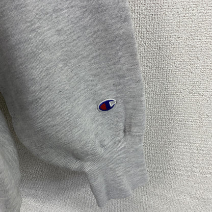 90s　Champion　チャンピオン　リバースウィーブ　スウェット/トレーナー　刺繍ロゴ　霜降りグレー　XLサイズ