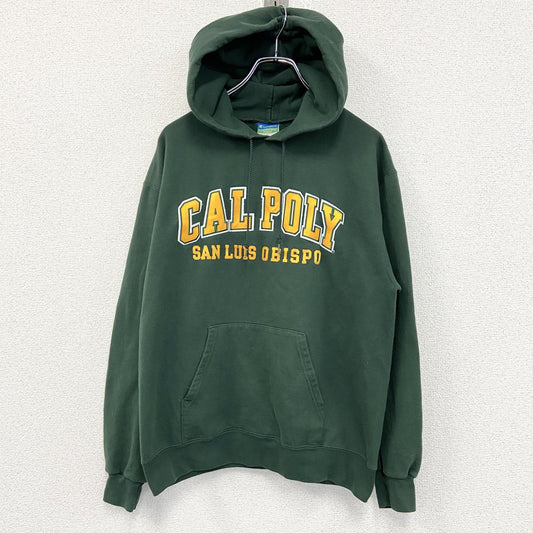 Champion　チャンピオン　スウェットパーカー/フーディー　アーチプリント　現行　緑　グリーン　Mサイズ
