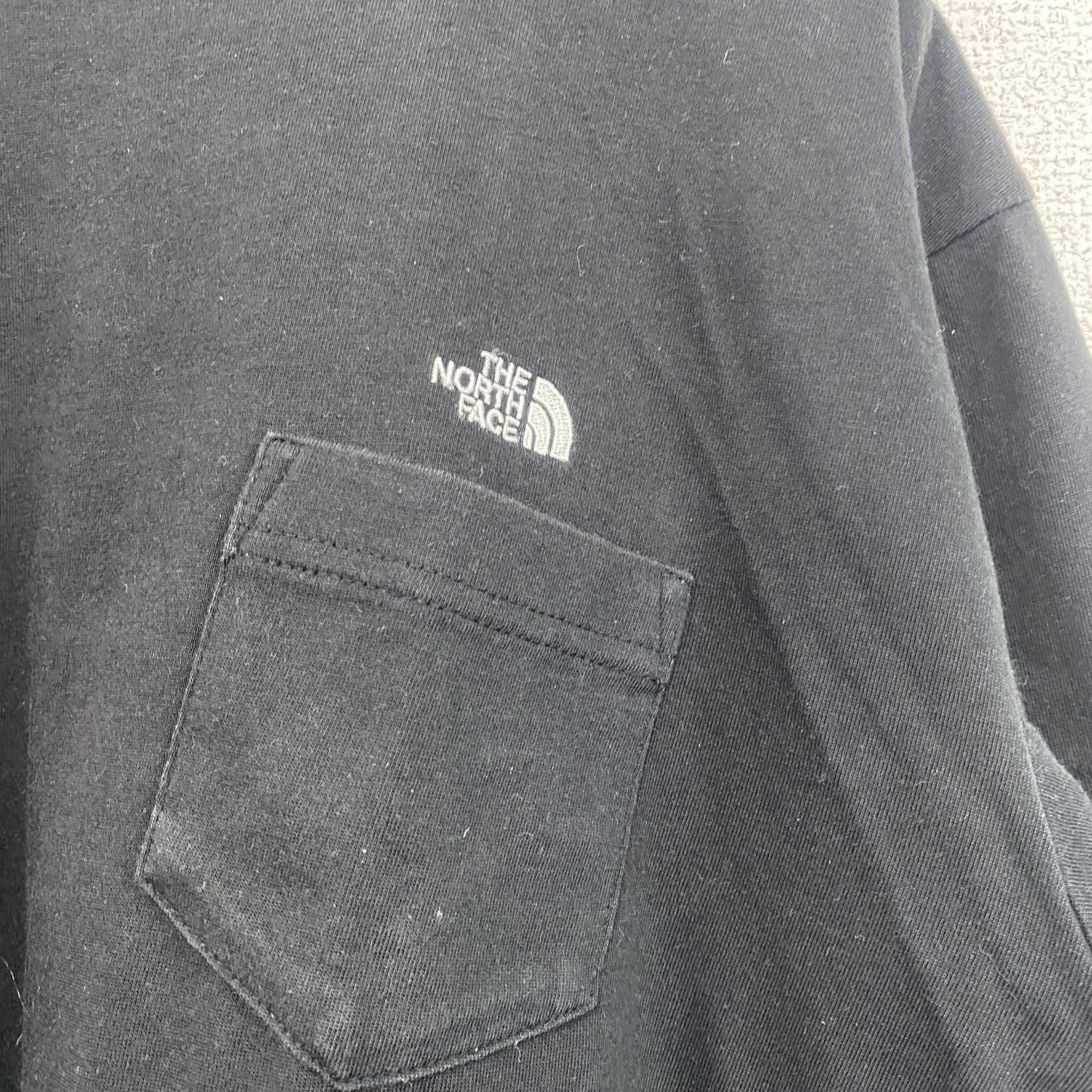 THE NORTH FACE　ザ・ノースフェイス　半袖Tシャツ　ロゴT　黒　ブラック　Mサイズ