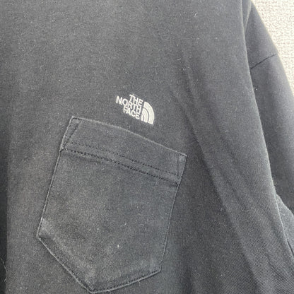 THE NORTH FACE　ザ・ノースフェイス　半袖Tシャツ　ロゴT　黒　ブラック　Mサイズ