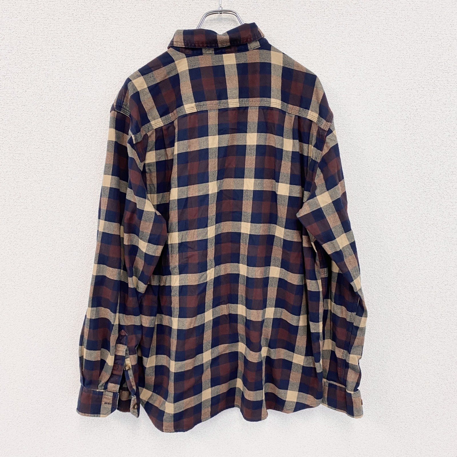 Carhartt　カーハート　長袖ネルシャツ　ボタンダウンシャツ　マルチカラー　Lサイズ