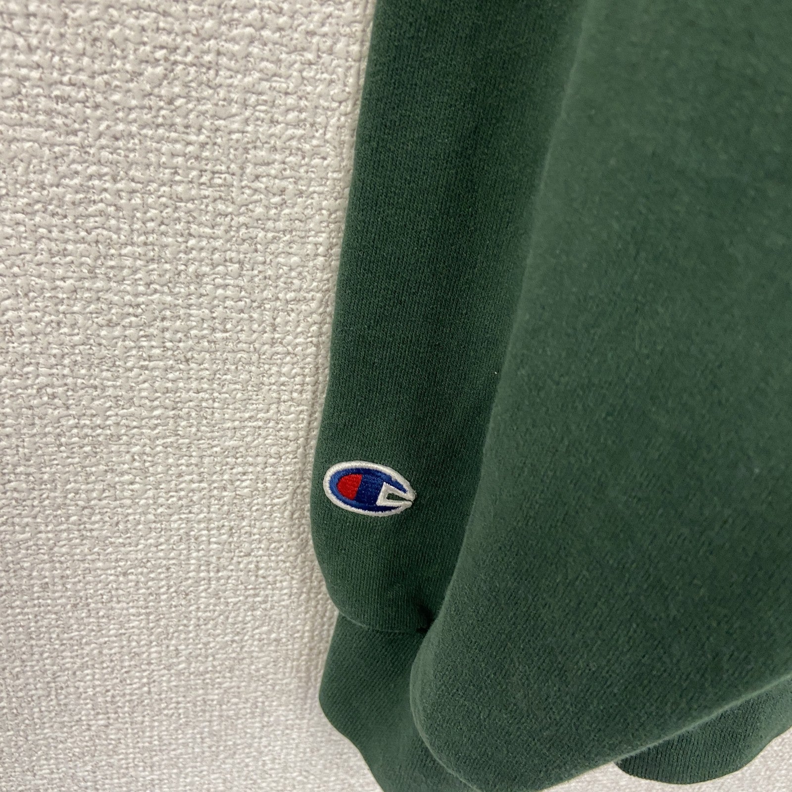 Champion　チャンピオン　スウェットパーカー/フーディー　アーチプリント　現行　緑　グリーン　Mサイズ
