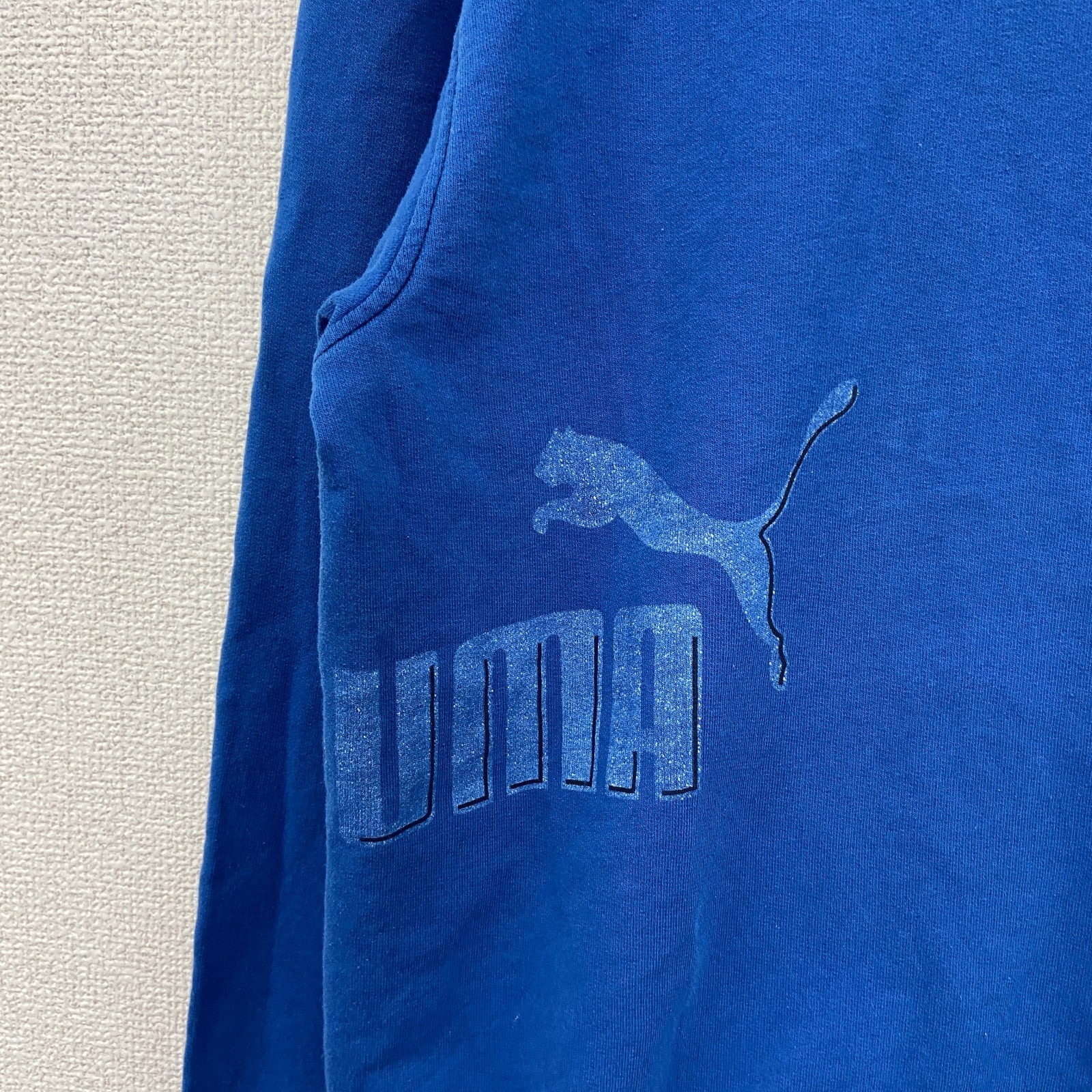 PUMA　プーマ　スウェット/トレーナー　青　XLサイズ