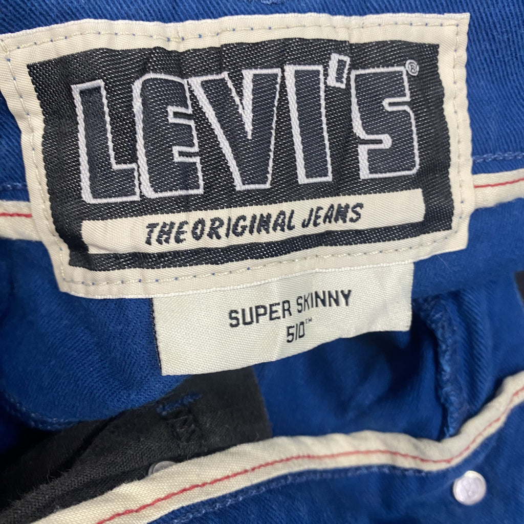 Levi’s　リーバイス　デニムパンツ/ジーンズ　スキニーパンツ　ジップフライ　青　ブルー　W31サイズ