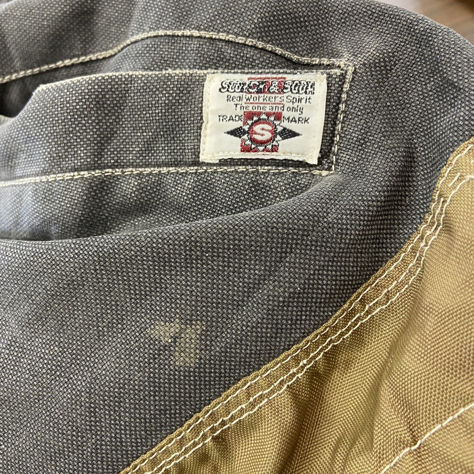 ～90s　SCOTCH&SODA　スコッチアンドソーダ　アノラックパーカー　中綿入り　ヴィンテージ　グレー　Mサイズ