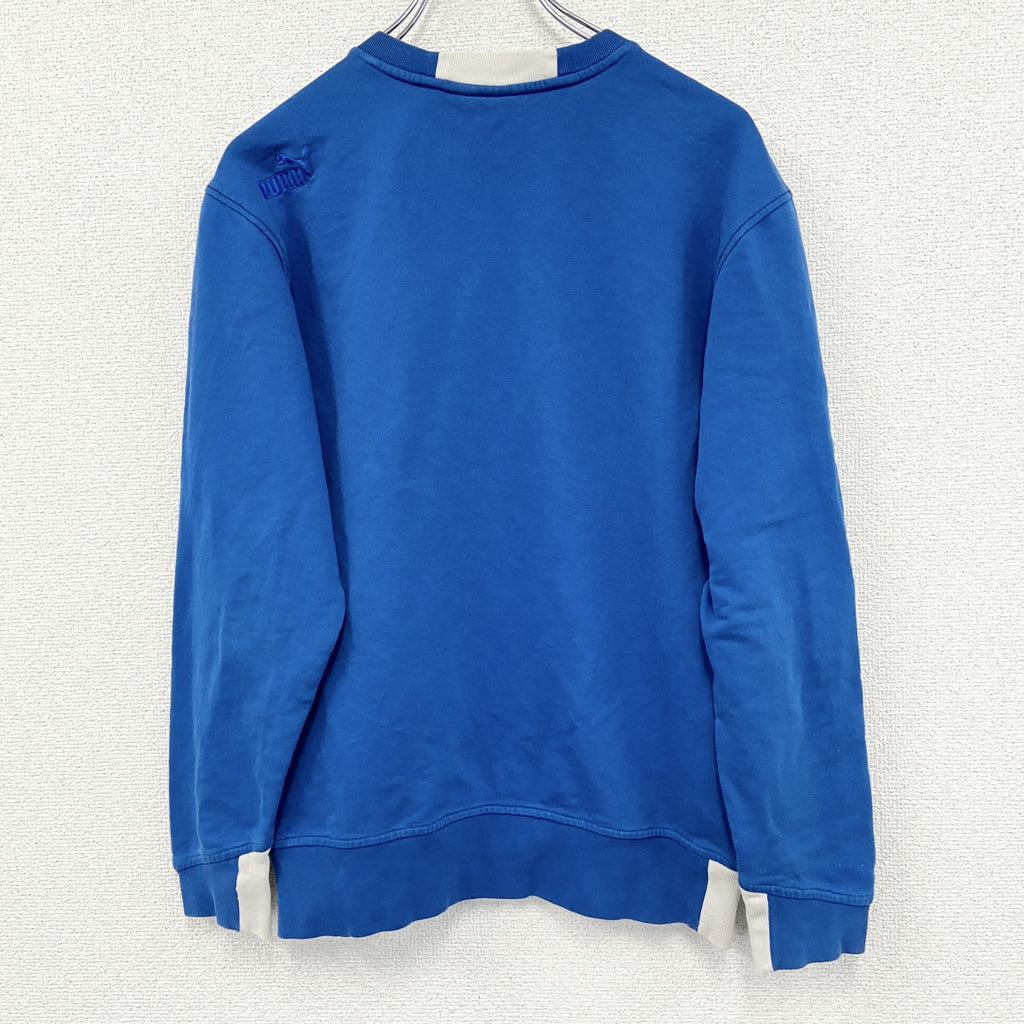 PUMA　プーマ　スウェット/トレーナー　青　XLサイズ