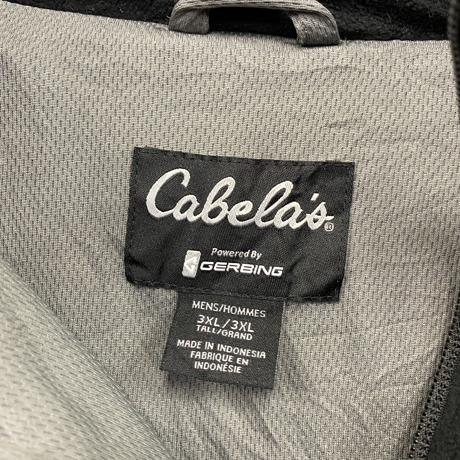 Cabela’ｓ　カベラス　フリースベスト/ボアベスト　無地　黒　ブラック　3XLサイズ
