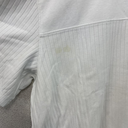 90s　NIKE　ナイキ　NIKE Court　ナイキコート　半袖Tシャツ　スウッシュ　ヴィンテージ　白　ホワイト　2XLサイズ