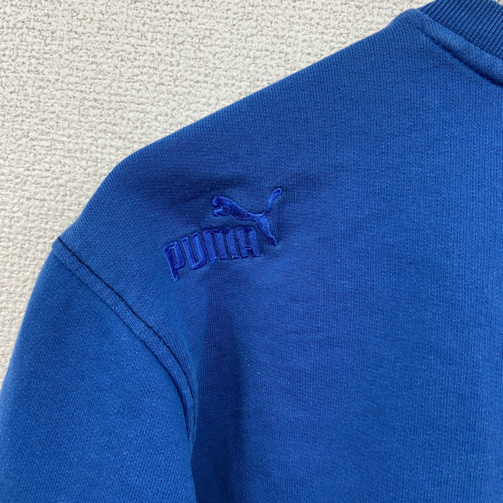 PUMA　プーマ　スウェット/トレーナー　青　XLサイズ