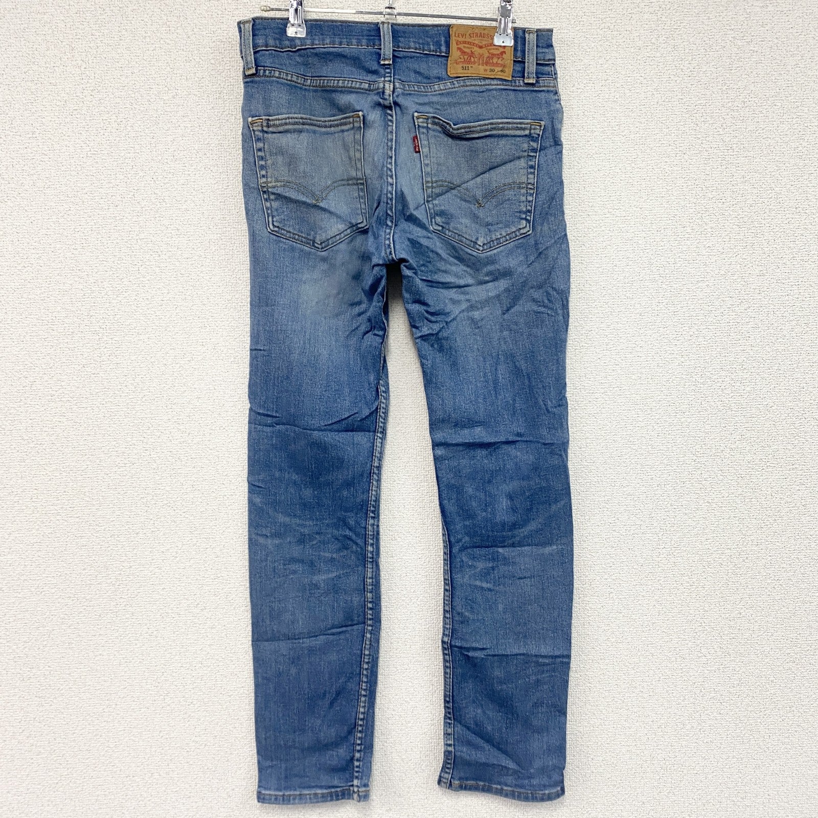 Levi’s　リーバイス　511　デニムパンツ/ジーンズ　ジップフライ　縦落ち　インディゴ　W30サイズ