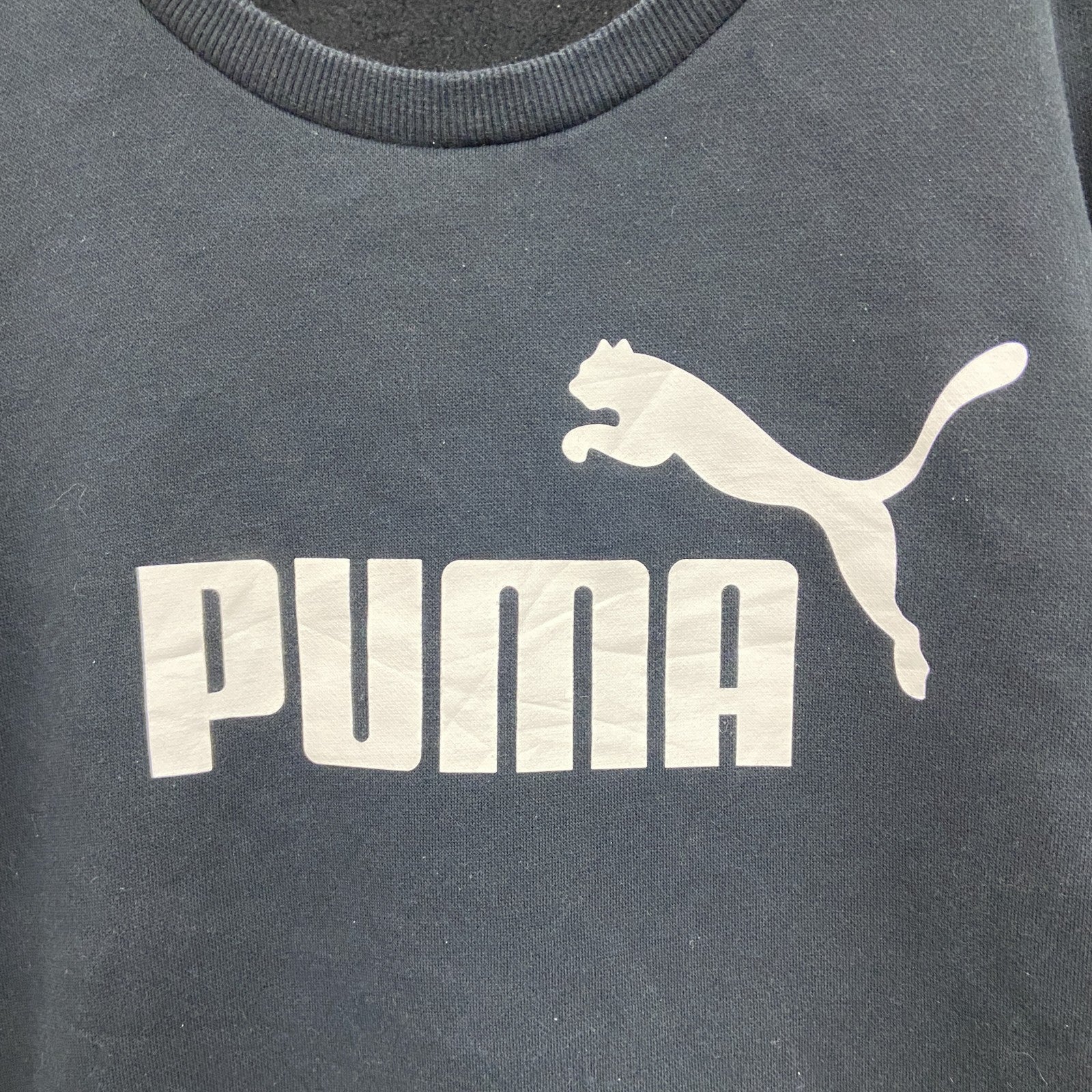 PUMA　プーマ　スウェット/トレーナー　黒　ブラック　Mサイズ