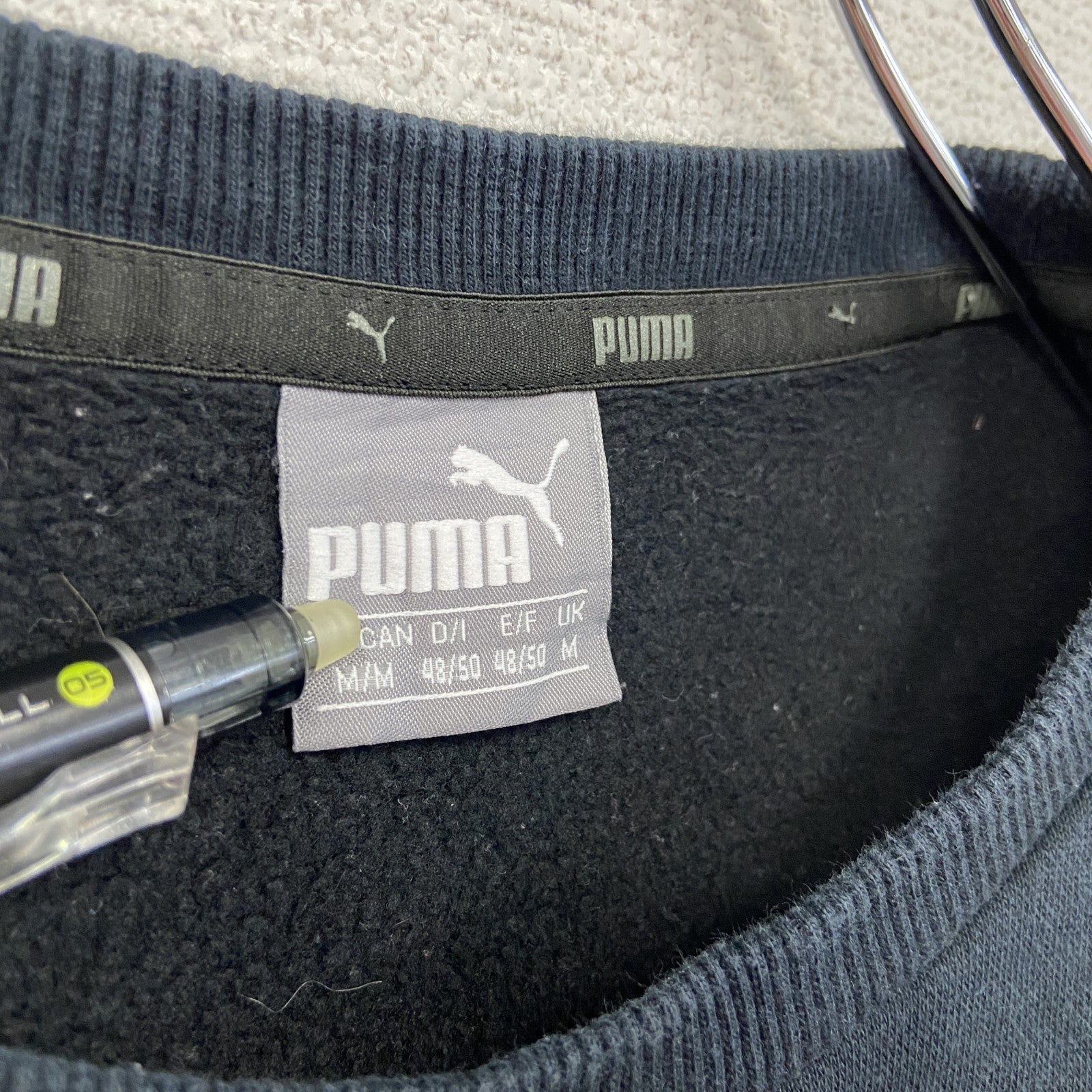 PUMA　プーマ　スウェット/トレーナー　黒　ブラック　Mサイズ