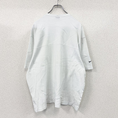 90s　NIKE　ナイキ　NIKE Court　ナイキコート　半袖Tシャツ　スウッシュ　ヴィンテージ　白　ホワイト　2XLサイズ