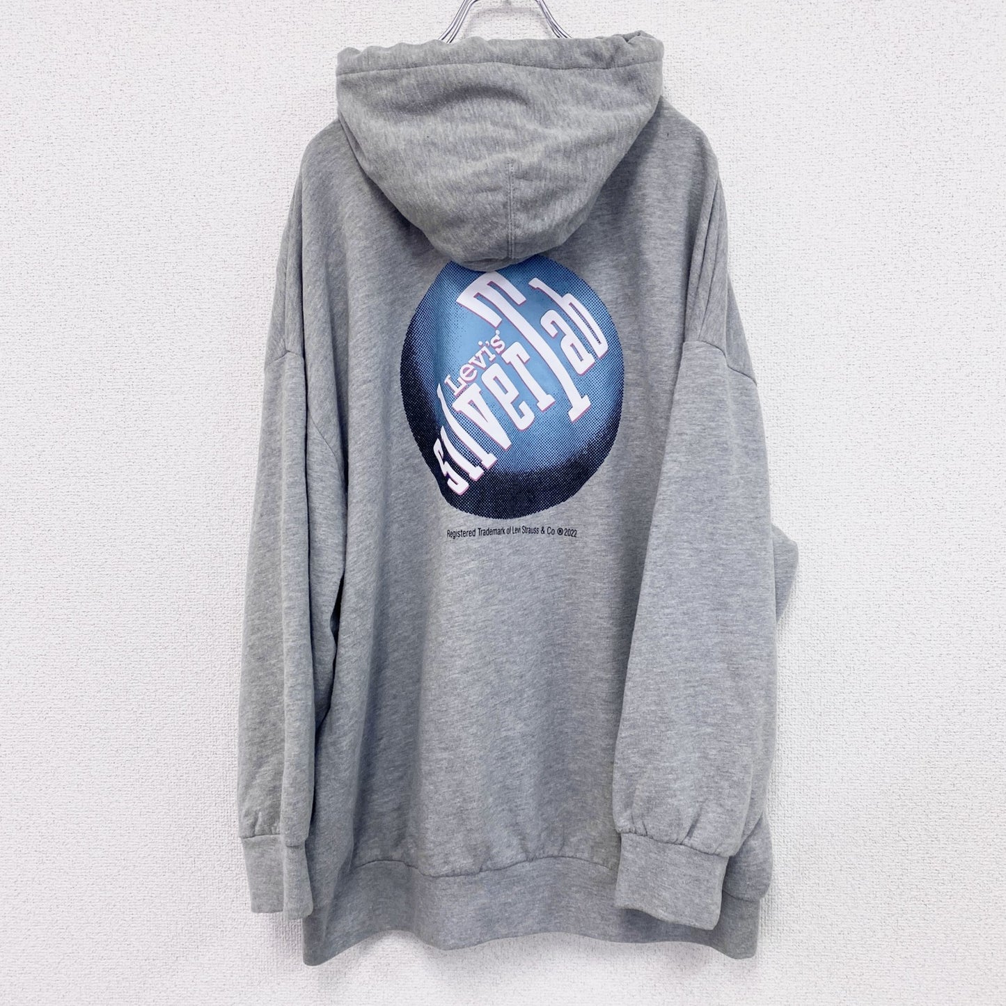 Levi’ｓ　リーバイス　Silver Tab　シルバータグ　スウェットパーカー/フーディー　灰色　グレー　Mサイズ