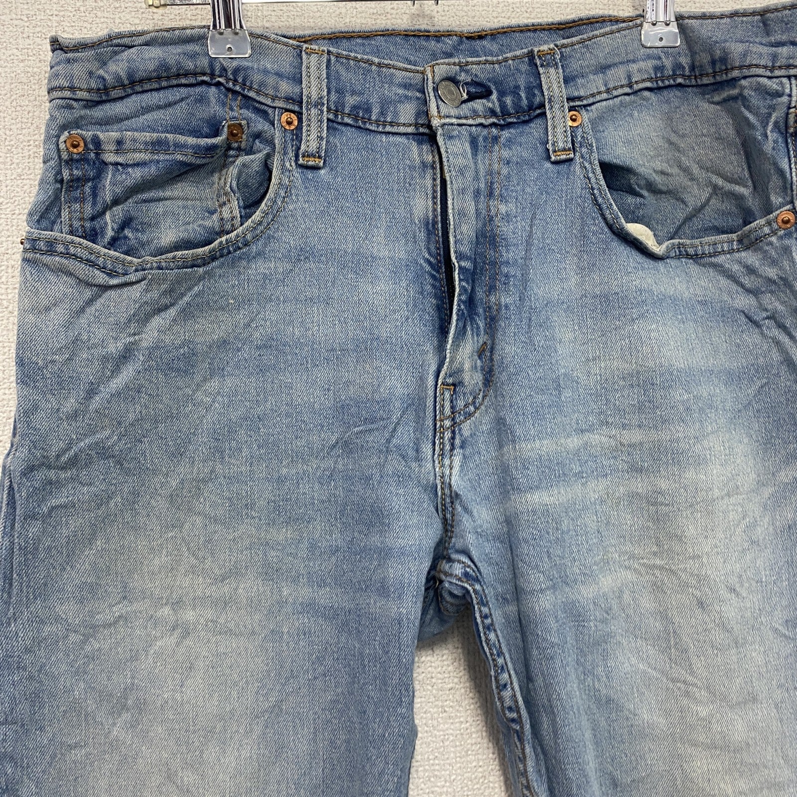 Levi’s　リーバイス　512　デニムパンツ/ジーンズ　ジップフライ　縦落ち　インディゴ　W34サイズ