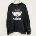 adidas　アディダス　スウェット/トレーナー　黒　Mサイズ