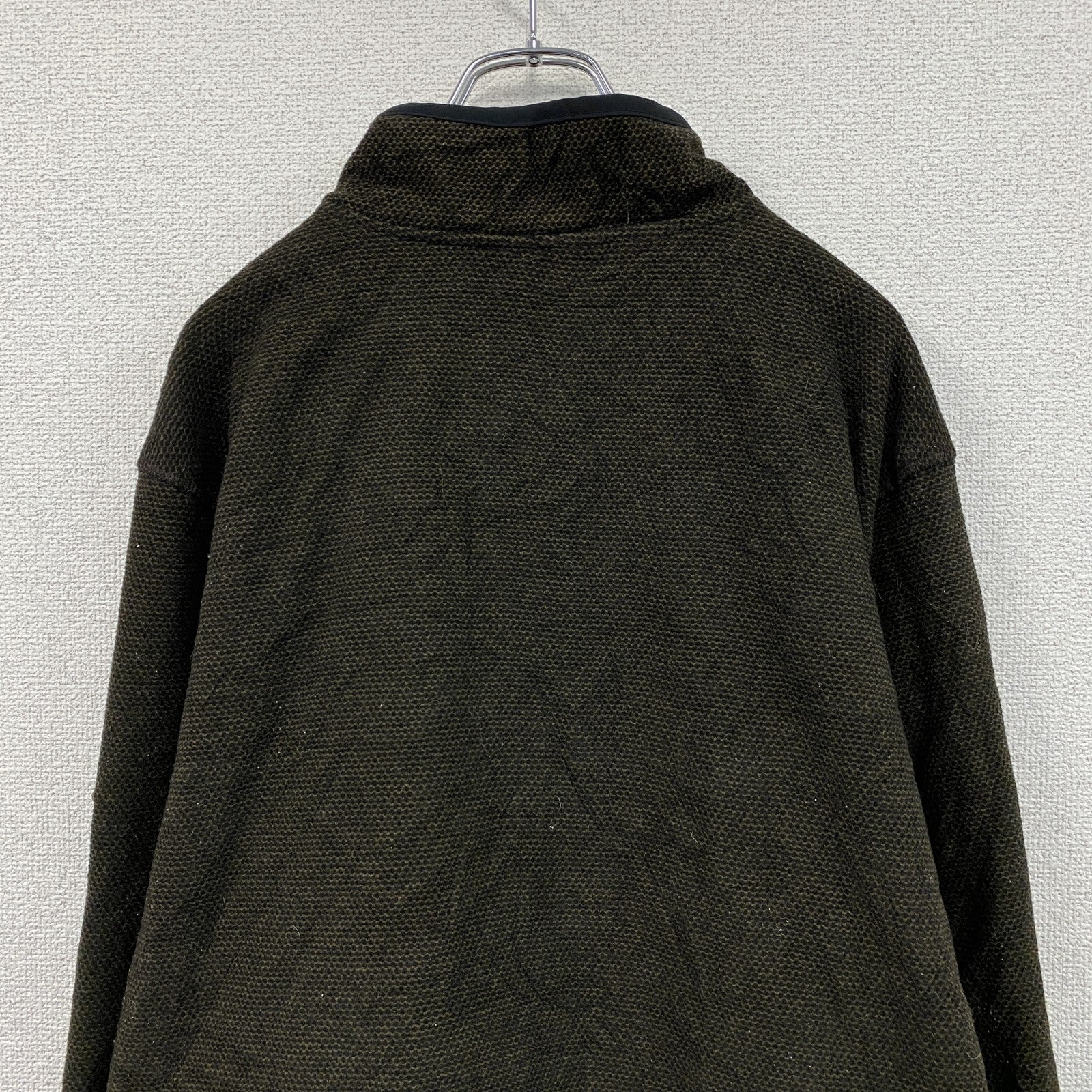 ORVIS　オービス　ハーフジッププルオーバー　フリースライナー　茶色　ブラウン　Lサイズ