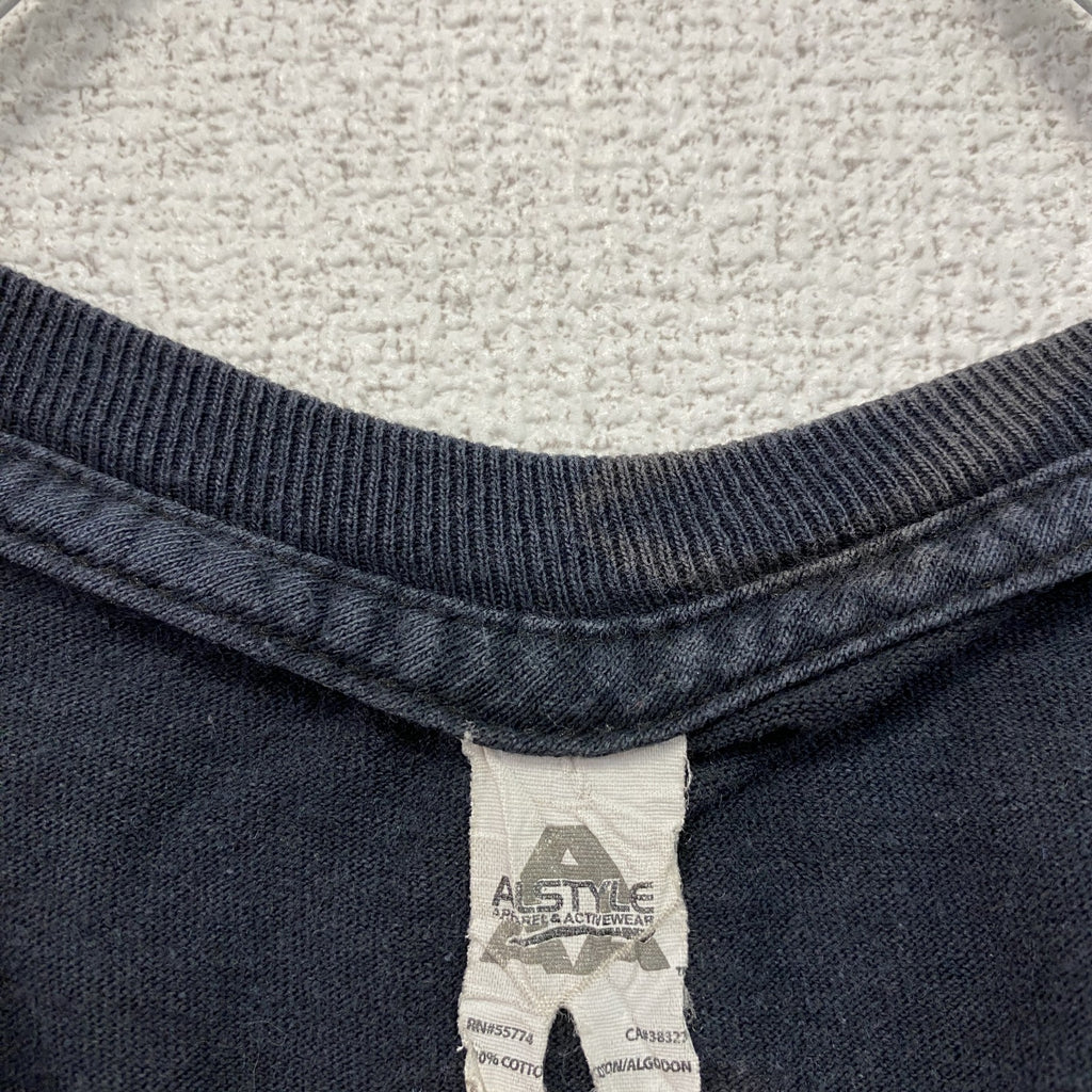 ALSTYLE　アルスタイル　ウディガスリー　タンクトップ/ノースリーブ　シンガーTシャツ　黒　ブラック