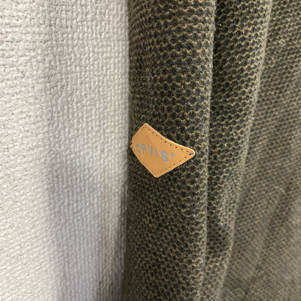 ORVIS　オービス　ハーフジッププルオーバー　フリースライナー　茶色　ブラウン　Lサイズ