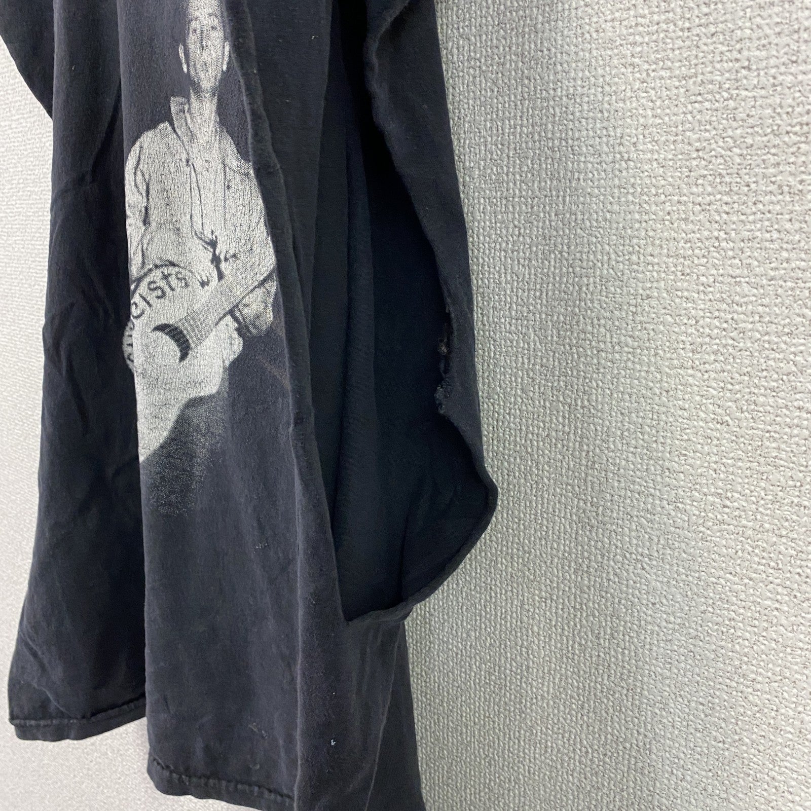 ALSTYLE　アルスタイル　ウディガスリー　タンクトップ/ノースリーブ　シンガーTシャツ　黒　ブラック