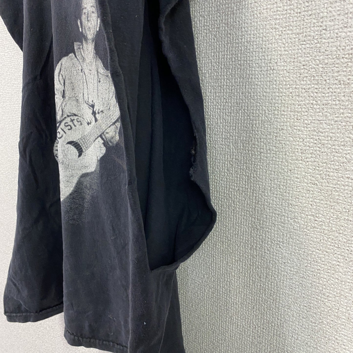 ALSTYLE　アルスタイル　ウディガスリー　タンクトップ/ノースリーブ　シンガーTシャツ　黒　ブラック