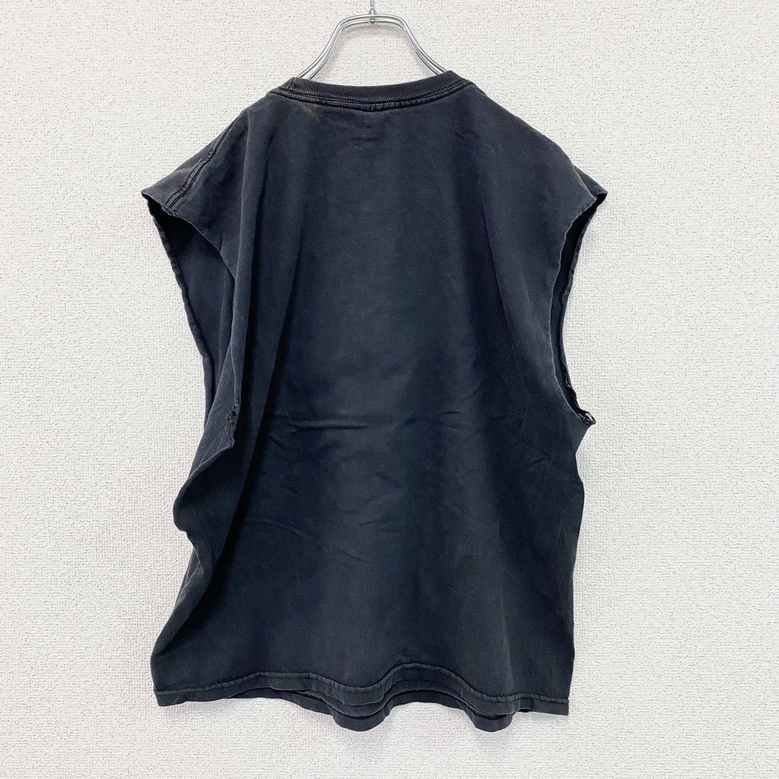 ALSTYLE　アルスタイル　ウディガスリー　タンクトップ/ノースリーブ　シンガーTシャツ　黒　ブラック