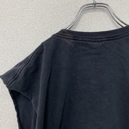 ALSTYLE　アルスタイル　ウディガスリー　タンクトップ/ノースリーブ　シンガーTシャツ　黒　ブラック