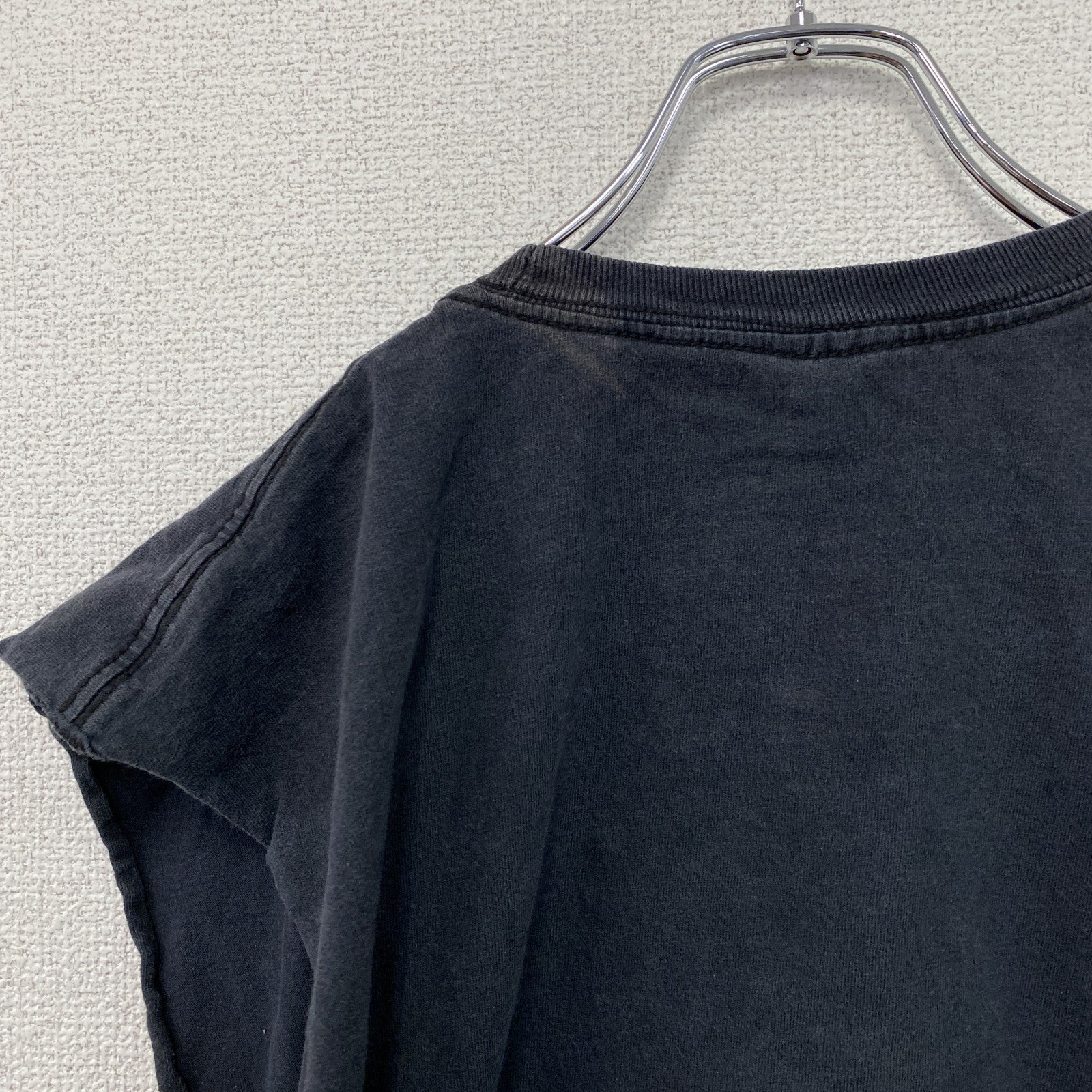 ALSTYLE　アルスタイル　ウディガスリー　タンクトップ/ノースリーブ　シンガーTシャツ　黒　ブラック