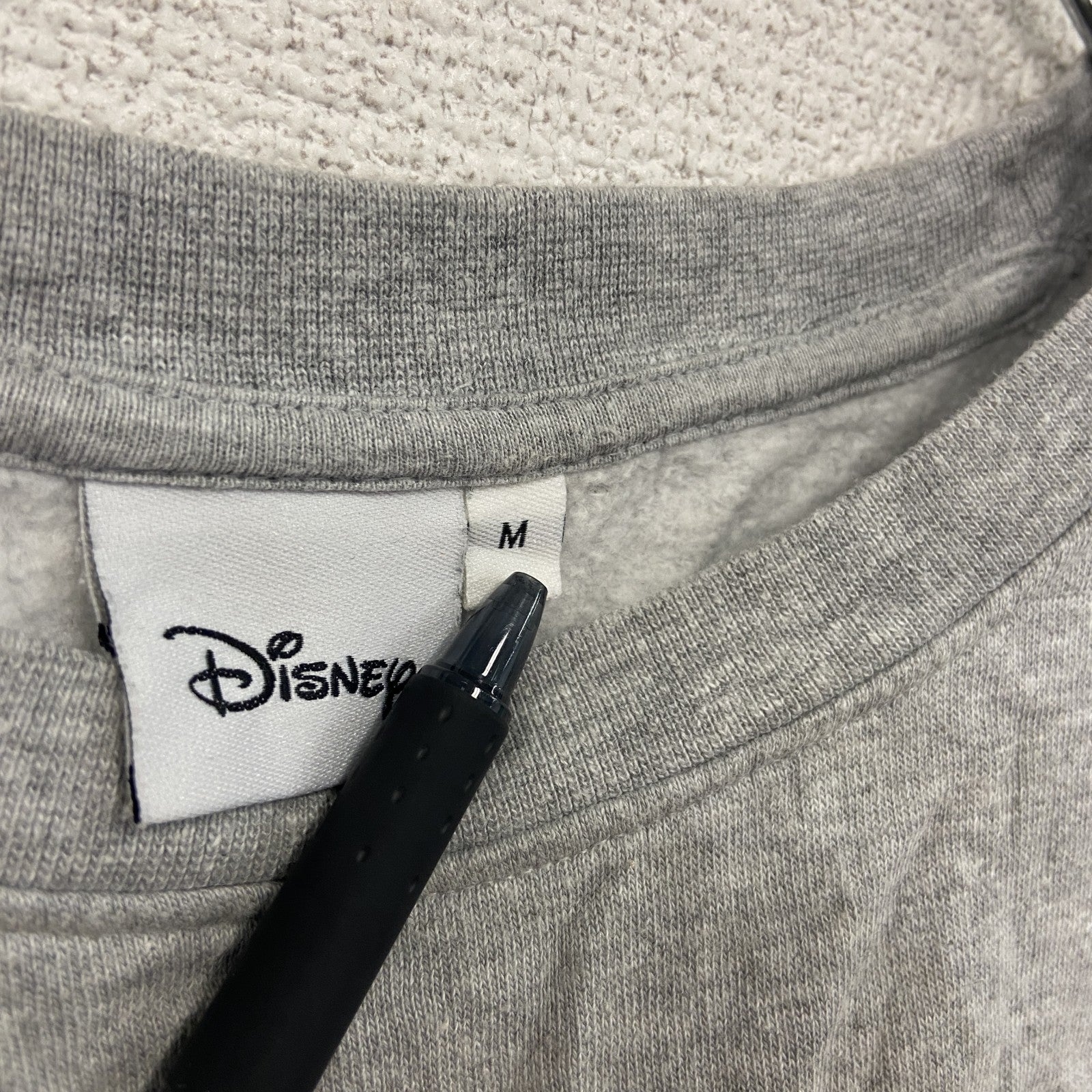 Disney　ディズニー　スウェット/トレーナー　グレー　灰色　Ｍサイズ　