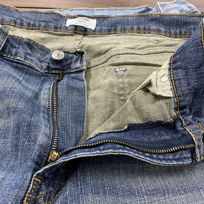 DENIZEN　FROM　Levi’ｓ　リーバイス　285　RELAXED　デニムパンツ/ジーンズ　鬼ヒゲ　インディゴ
