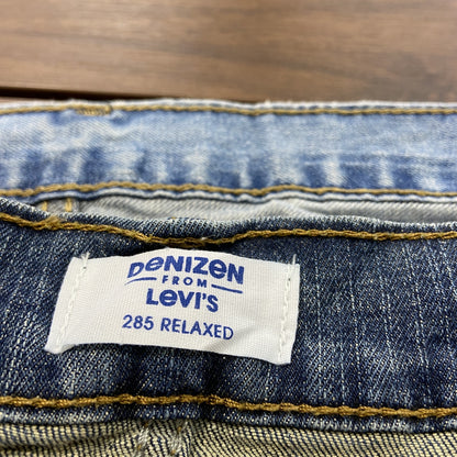 DENIZEN　FROM　Levi’ｓ　リーバイス　285　RELAXED　デニムパンツ/ジーンズ　鬼ヒゲ　インディゴ