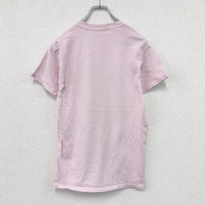 半袖プリントTシャツ　MaskTシャツ　バラクラバ　目出し帽　ピンク