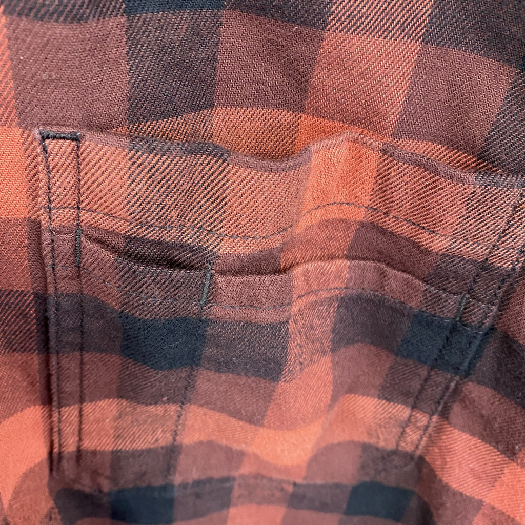 Carhartt　カーハート　長袖ネルシャツ　バッファローチェック　赤　レッド　XL(16/18)サイズ