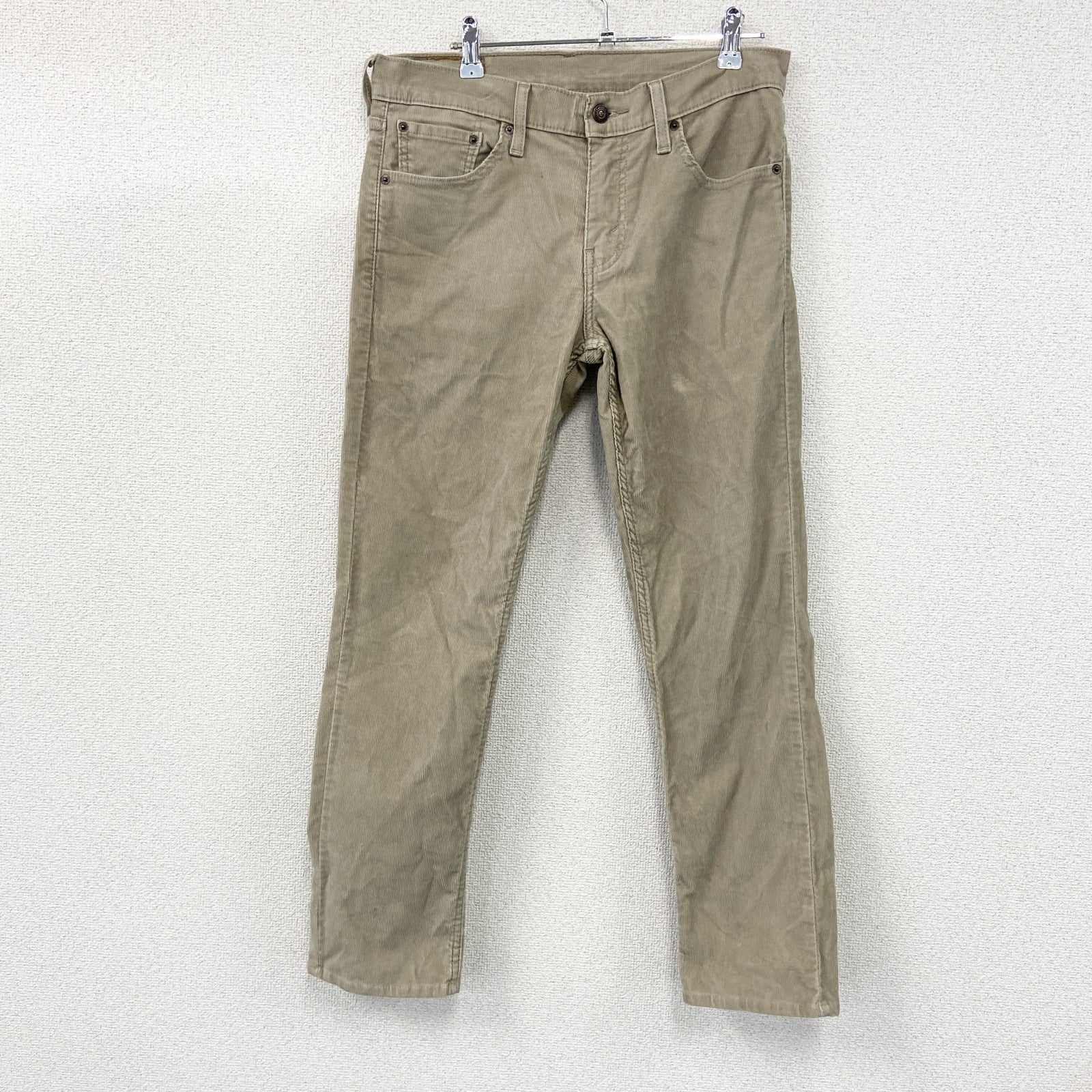 Levi's　リーバイス　511　コーデュロイパンツ　ジップフライ　ベージュ　W30サイズ