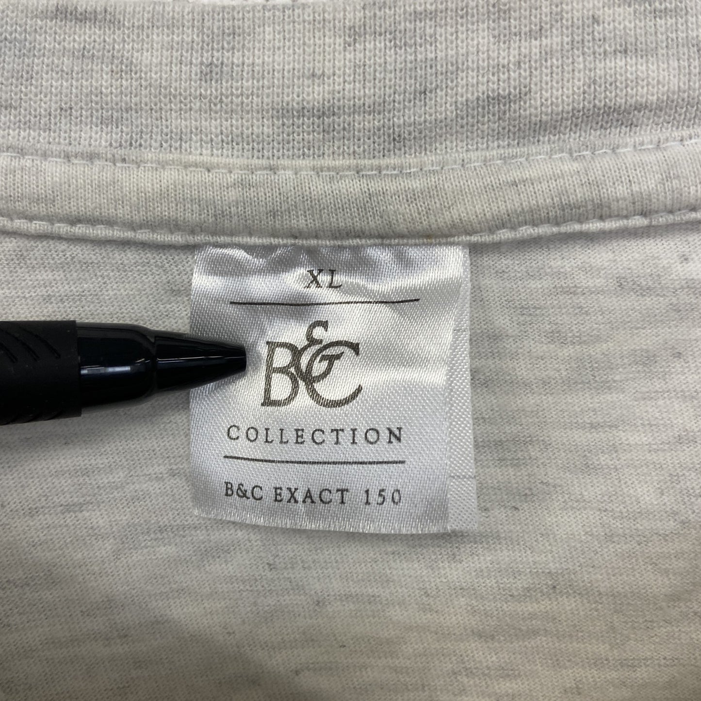 古着 used　B&C ビー&シー　半袖プリントTシャツ　バイクレーサー　レトロデザイン　クルーネック　GERD RISS　白　XLサイズ