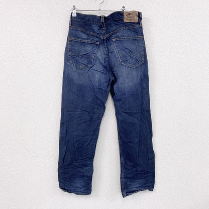 SIGNATURE　Levi’ｓ　リーバイス　デニムパンツ/ジーンズ　縦落ち　ジップフライ　インディゴ　W34