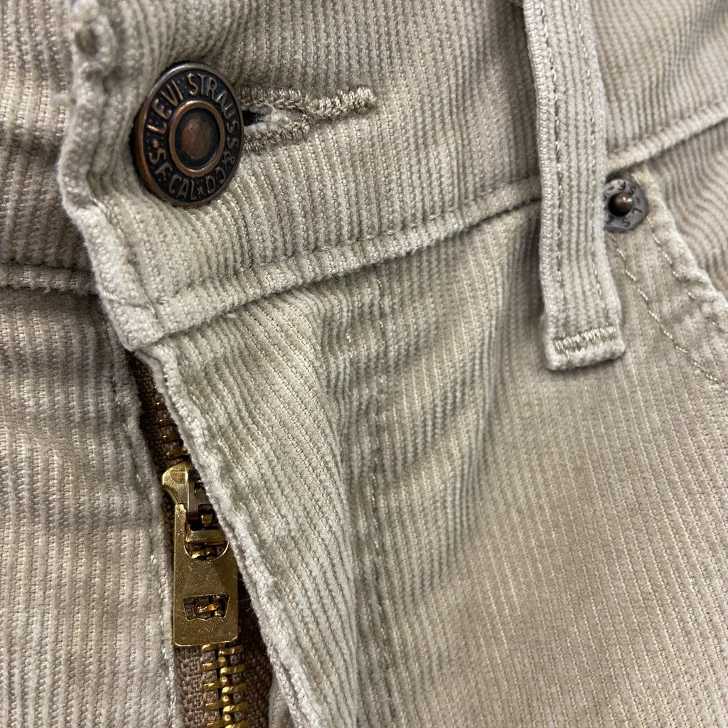 Levi's　リーバイス　511　コーデュロイパンツ　ジップフライ　ベージュ　W30サイズ