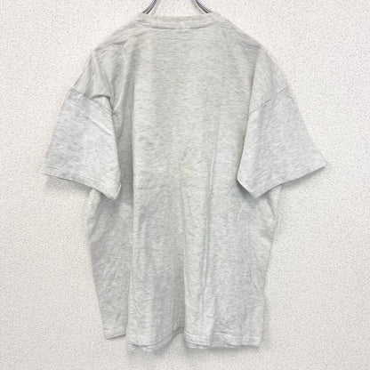 古着 used　B&C ビー&シー　半袖プリントTシャツ　バイクレーサー　レトロデザイン　クルーネック　GERD RISS　白　XLサイズ