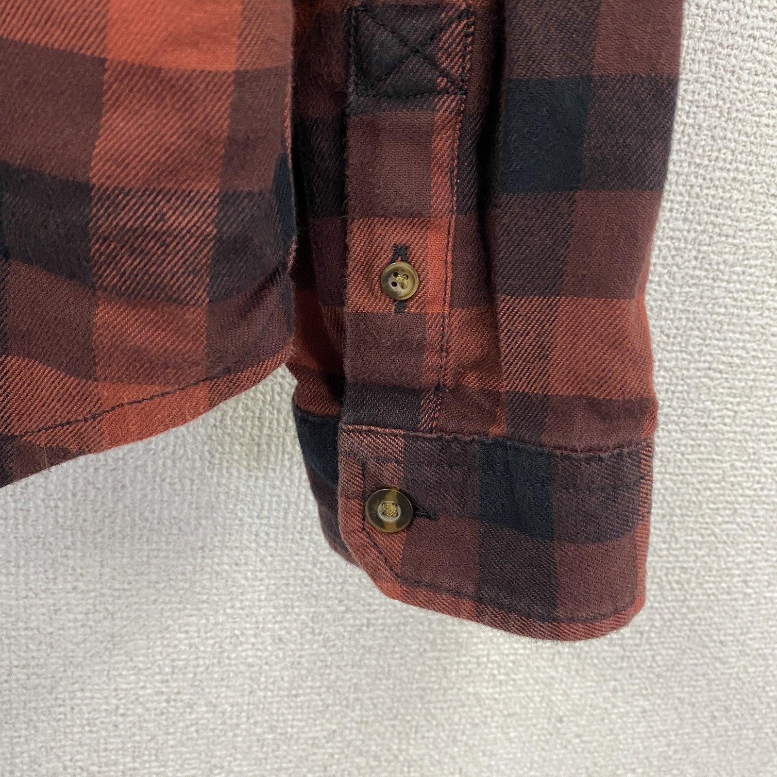 Carhartt　カーハート　長袖ネルシャツ　バッファローチェック　赤　レッド　XL(16/18)サイズ