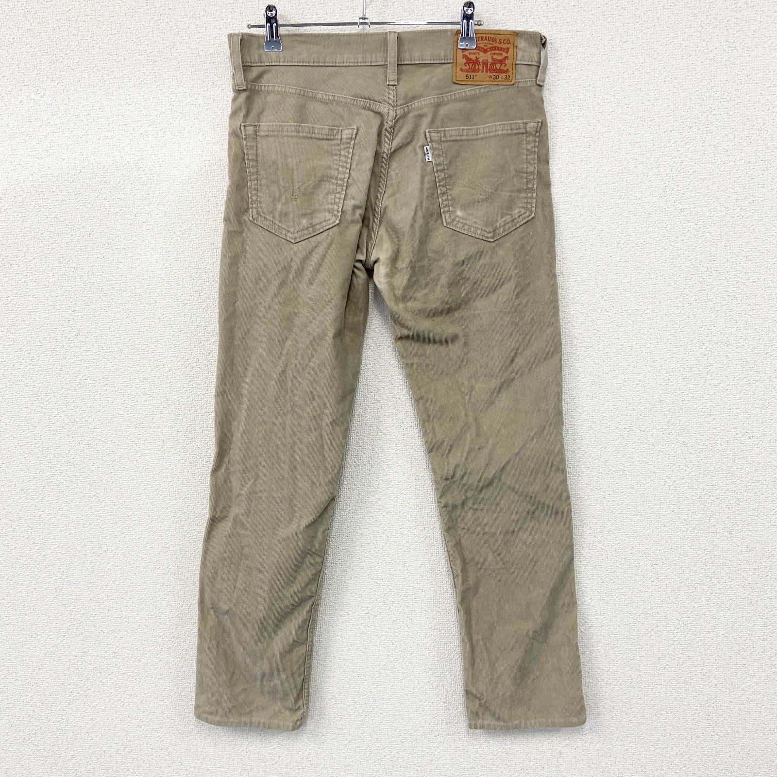 Levi's　リーバイス　511　コーデュロイパンツ　ジップフライ　ベージュ　W30サイズ