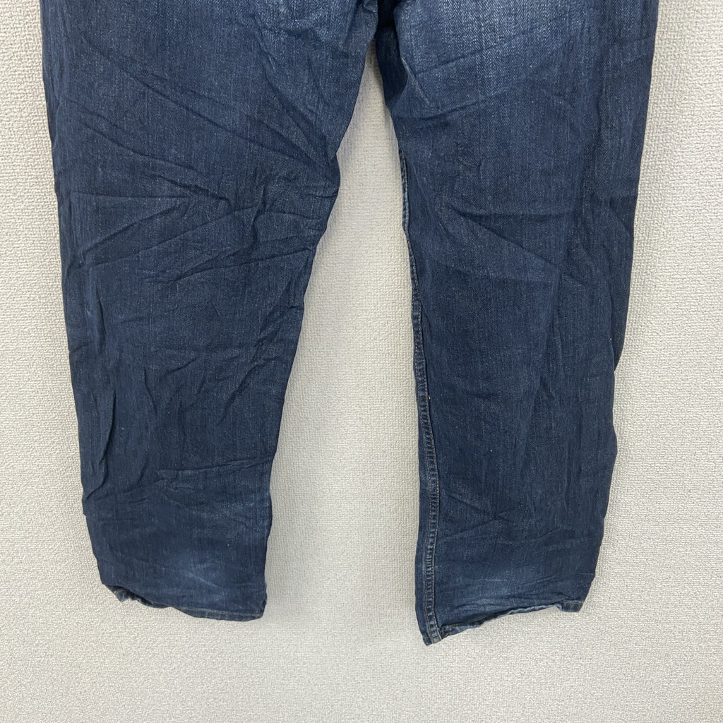 SIGNATURE　Levi’ｓ　リーバイス　デニムパンツ/ジーンズ　縦落ち　ジップフライ　インディゴ　W34