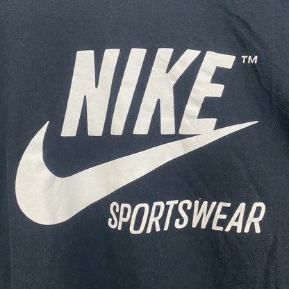 古着 used　NIKE　ナイキ　半袖プリントTシャツ　スポーツウェア　SPORTSWEAR　レトロ　ブラック　黒　Mサイズ